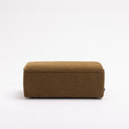 Noor - Puf para sofá modular - Tela - Bronce