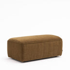 Noor - Puf para sofá modular - Tela - Bronce