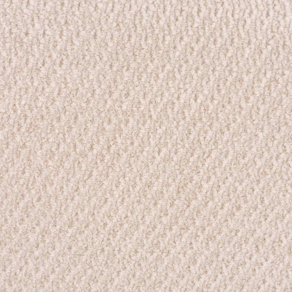 Alba - Pouf Repose-Pieds Compressé - Tissu - Beige