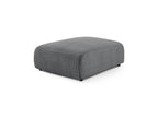 Jeanne - Grand Pouf - Tissu Velours