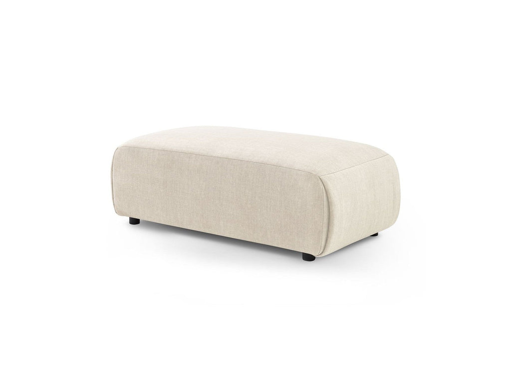 Jeanne - Petit Pouf - Tissu Velours
