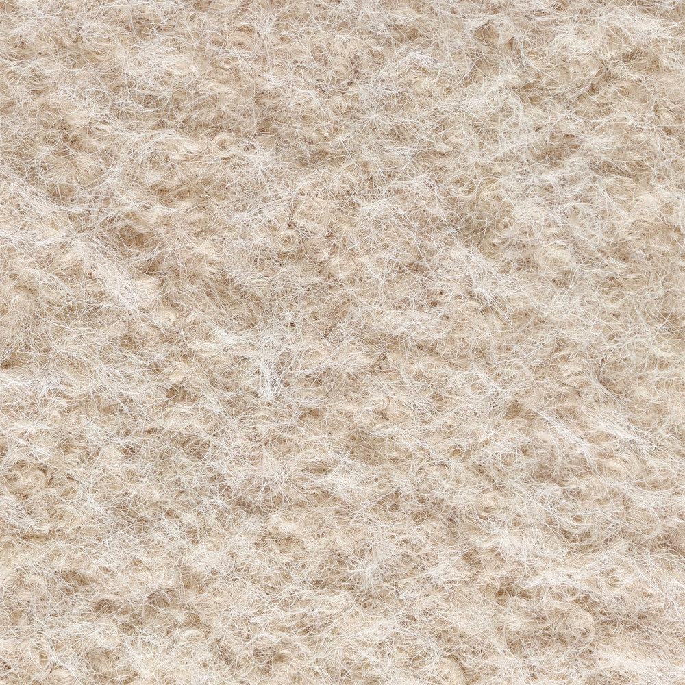 Nolan - Pouf - Tissu - Beige
