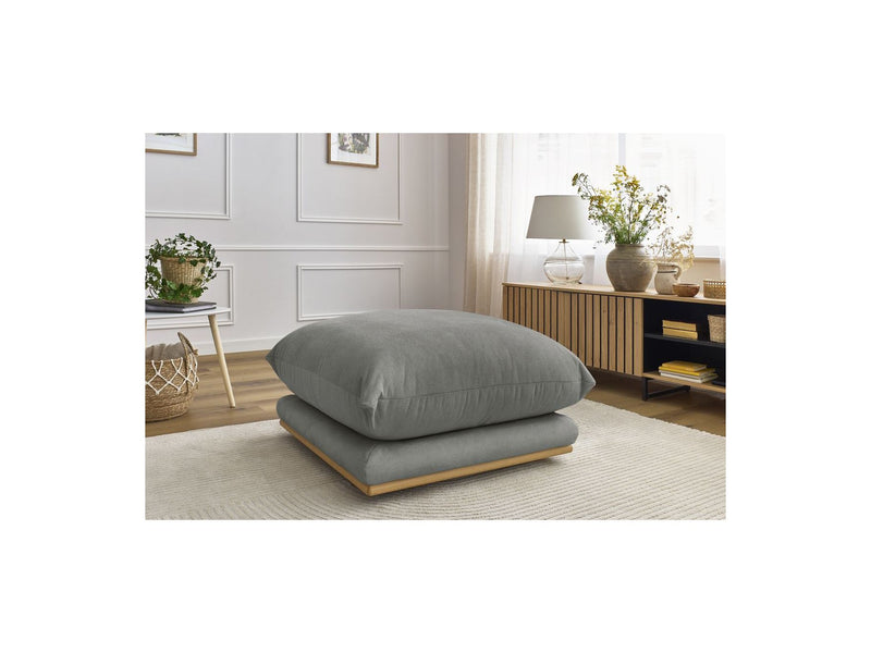 Ernest - Pouf - Tissu Lisse
