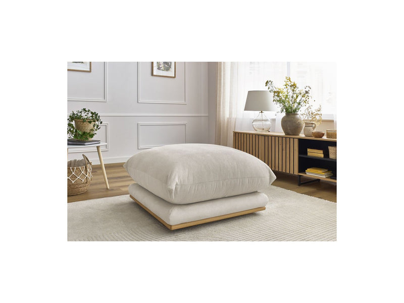 Ernest - Pouf - Tissu Lisse