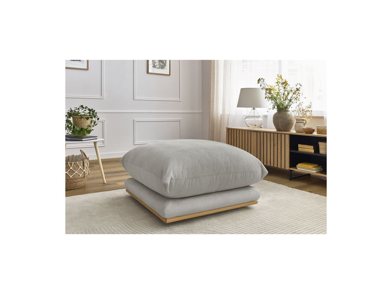 Ernest - Pouf - Tissu Lisse