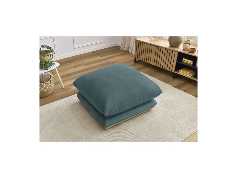 Ernest - Pouf - Tissu Lisse