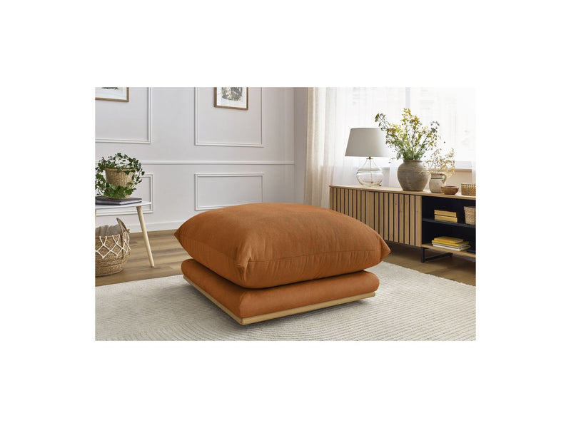 Ernest - Pouf - Tissu Lisse