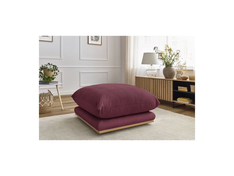 Ernest - Pouf - Tissu Lisse