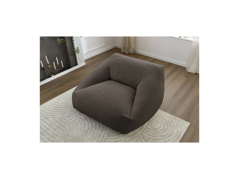 Pouf Ultra Moelleux - Lilibet - Tissu Bouclette