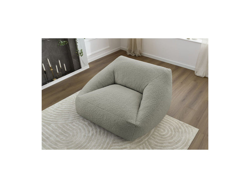 Pouf Ultra Moelleux - Lilibet - Tissu Bouclette