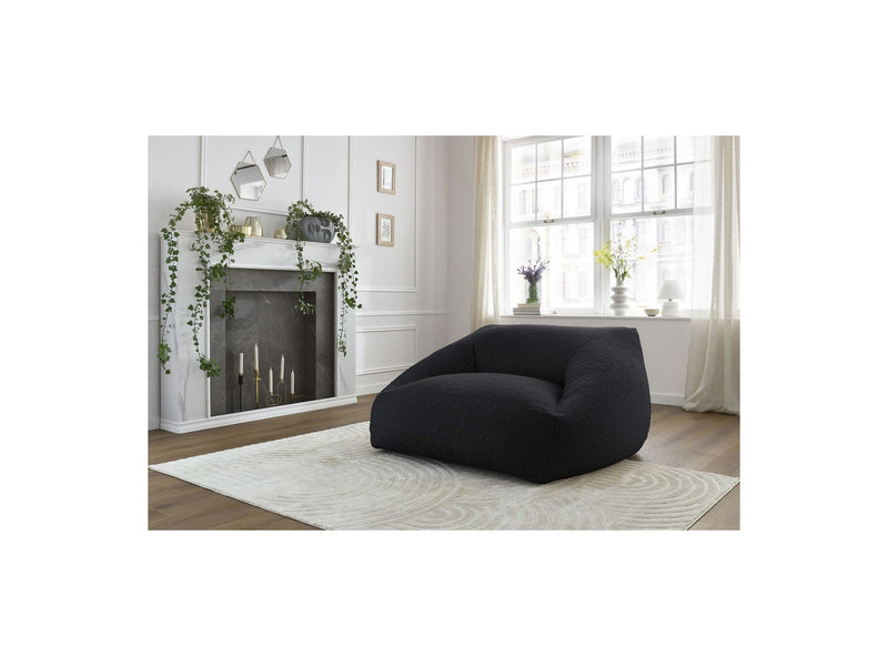 Pouf Ultra Moelleux - Lilibet - Tissu Bouclette