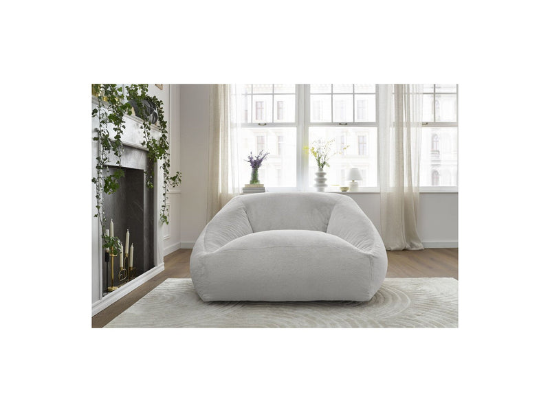 Pouf Ultra Moelleux - Lilibet - Tissu Imitation Fourrure