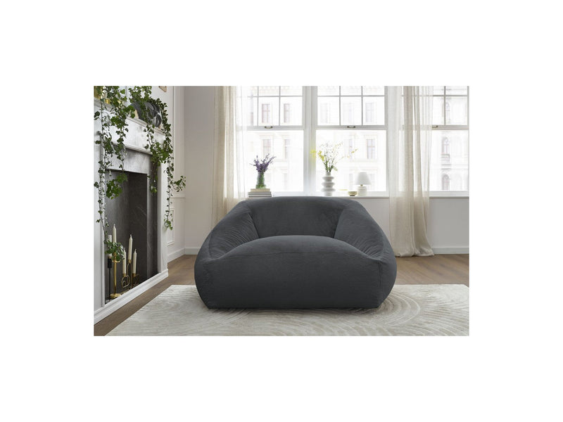 Pouf Ultra Moelleux - Lilibet - Tissu Imitation Fourrure