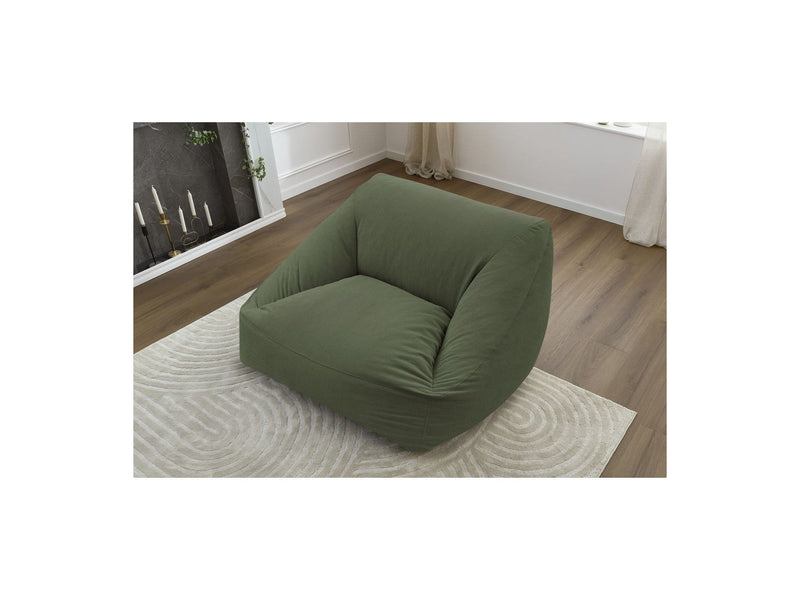 Pouf Ultra Moelleux - Lilibet - Velours Côtelé