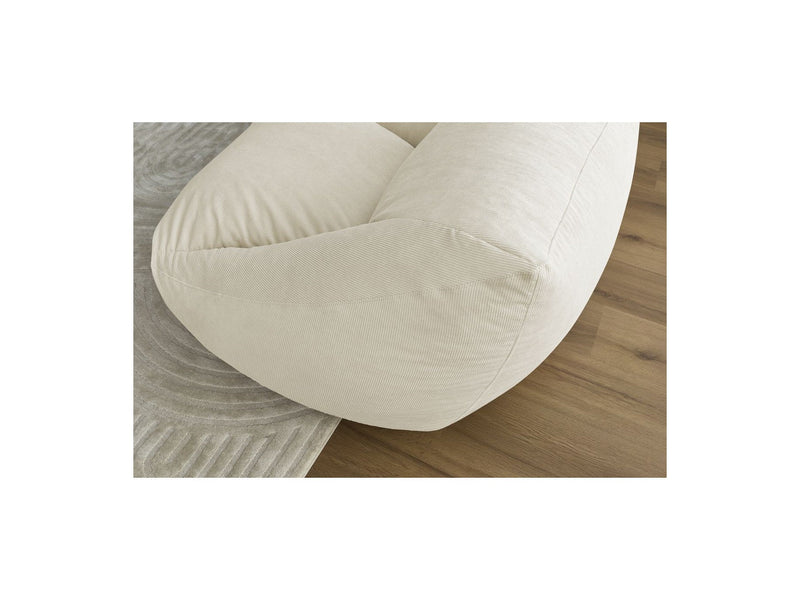 Pouf Ultra Moelleux - Lilibet - Velours Côtelé