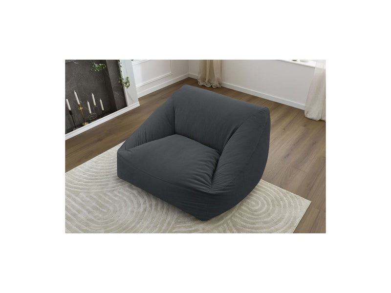 Pouf Ultra Moelleux - Lilibet - Velours Côtelé