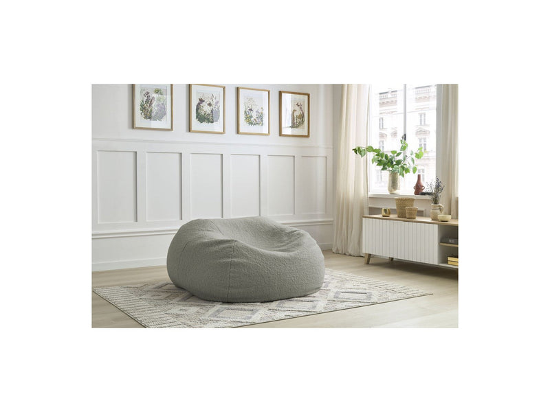 Pouf Ultra Moelleux - Meribel - Tissu Bouclette