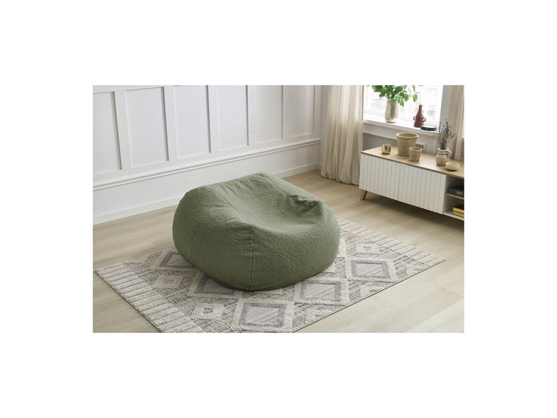 Pouf Ultra Moelleux - Meribel - Tissu Bouclette