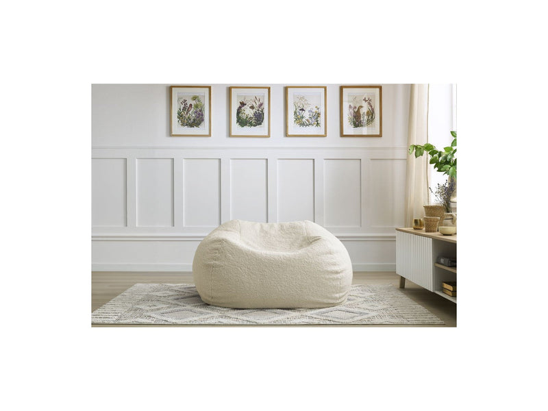 Pouf Ultra Moelleux - Meribel - Tissu Bouclette