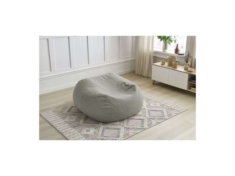 Pouf Ultra Moelleux - Meribel - Tissu Bouclette