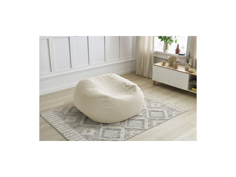 Pouf Ultra Moelleux - Meribel - Tissu Bouclette