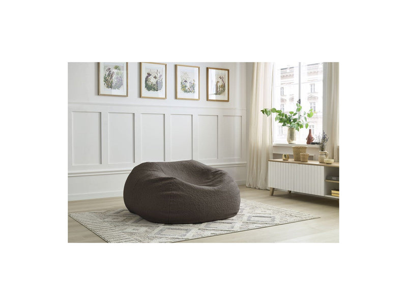 Pouf Ultra Moelleux - Meribel - Tissu Bouclette