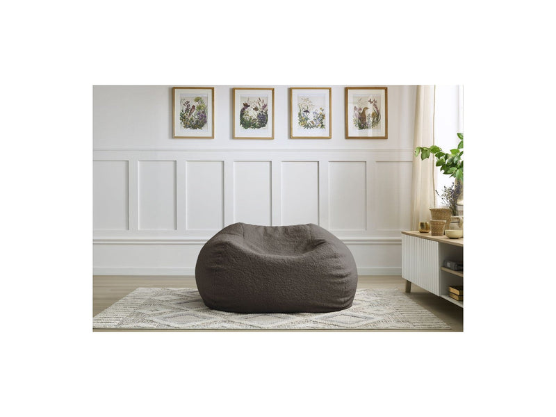 Pouf Ultra Moelleux - Meribel - Tissu Bouclette