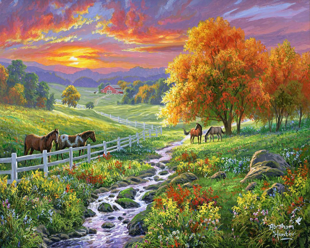 Peinture Par Numéros - Prairie Ensoleillée