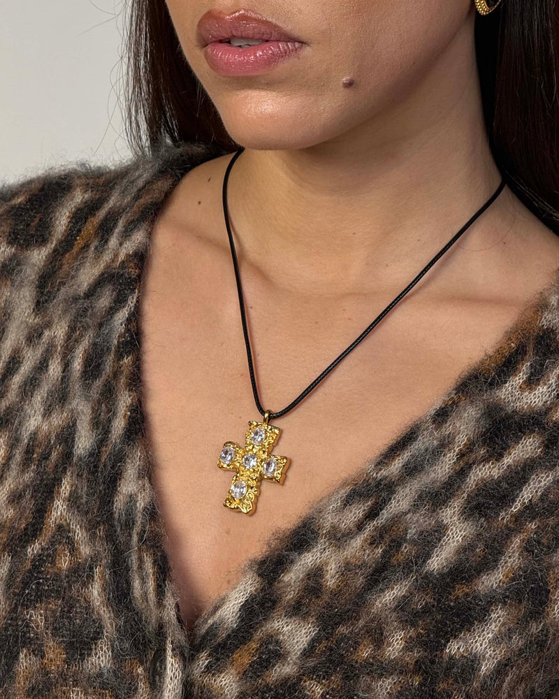 Collar Cruz Preciosa