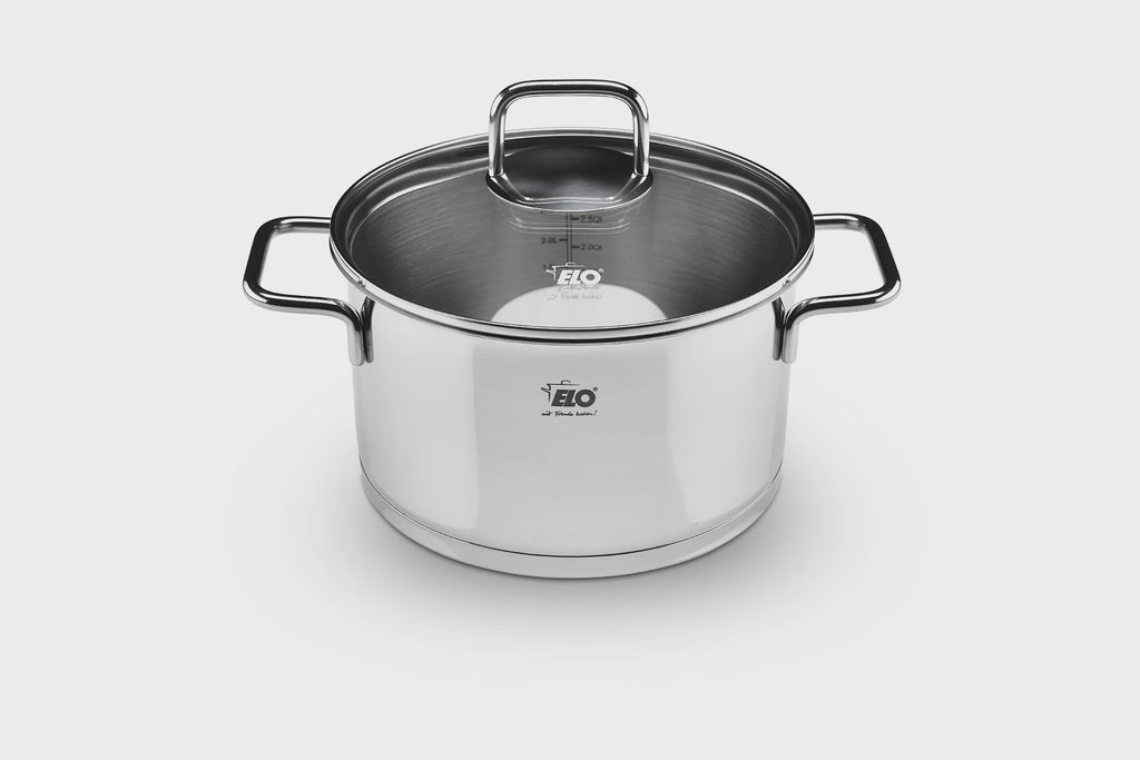 Olla De Acero Inoxidable Elo Citrin - Gris