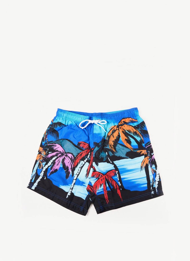 Sundek - Short De Bain Imprimé - Multicolor - Homme