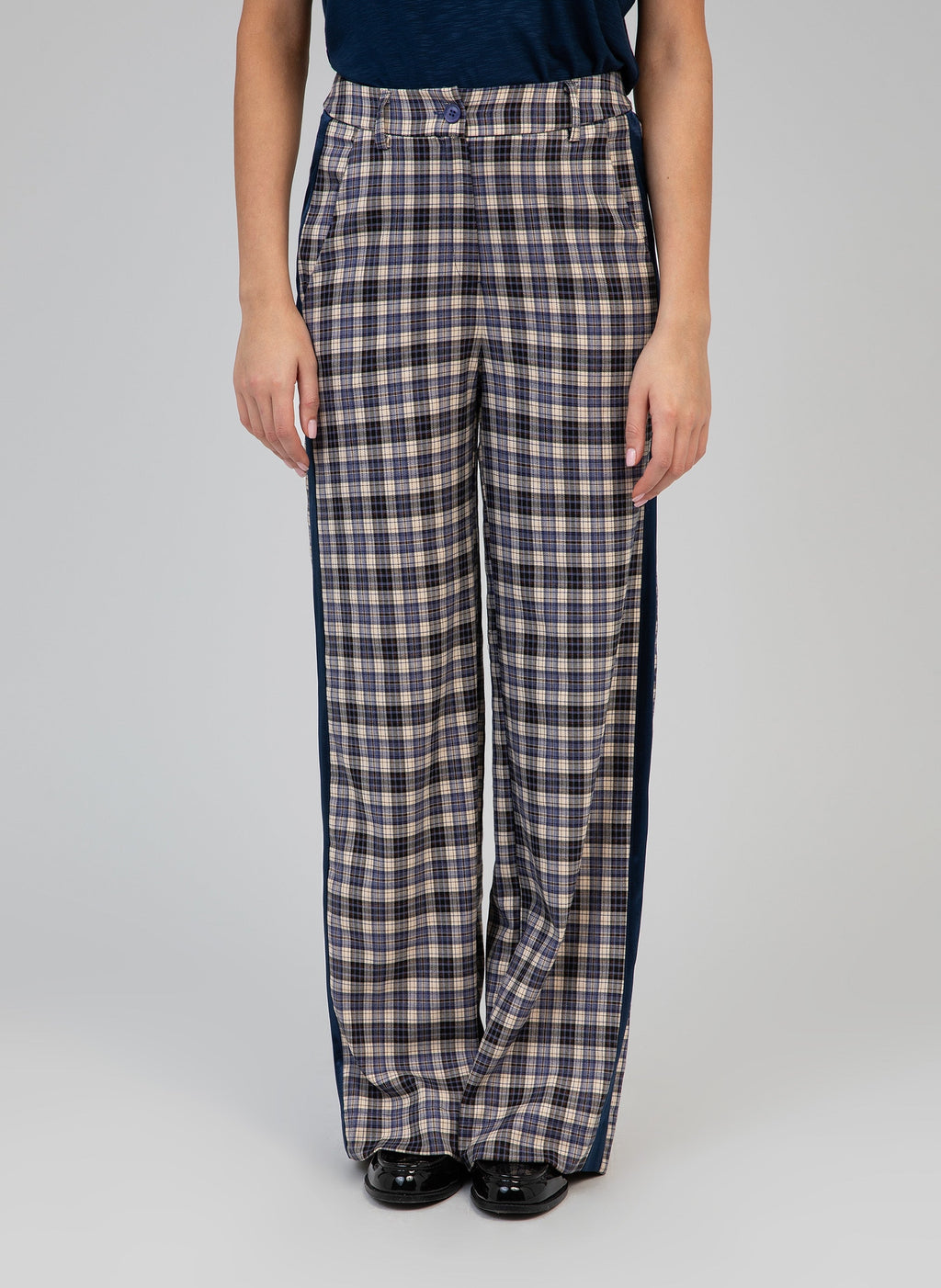Pantalon Priskaly Bleu