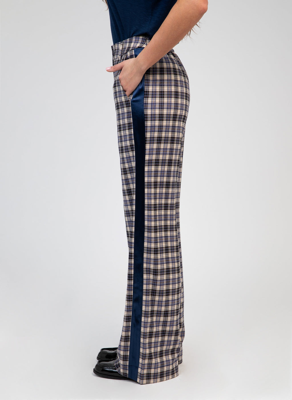 Pantalon Priskaly Bleu