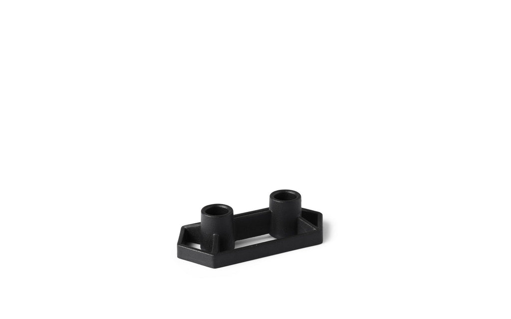 Prism 2-Candle Chandelier - Black