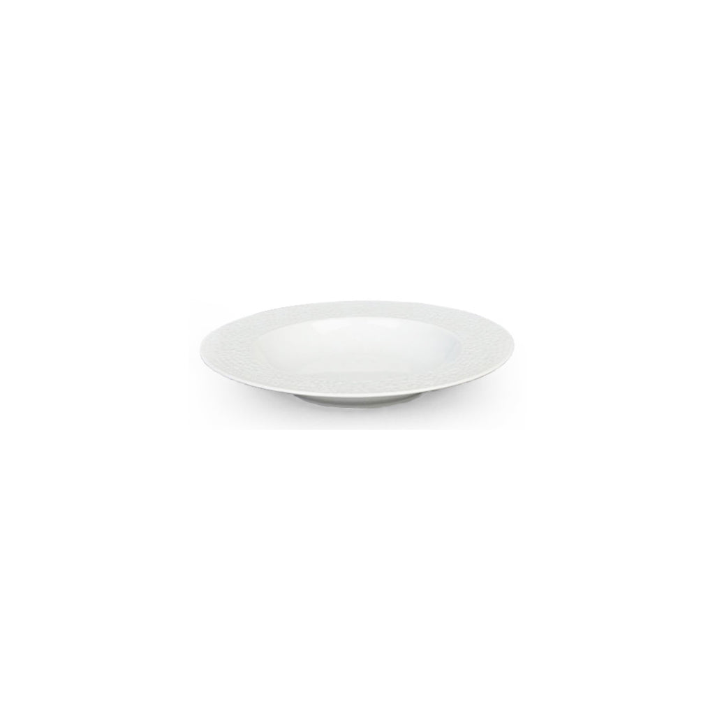 Urban - 6 Assiettes Creuses - Porcelaine - Blanc