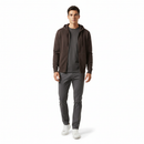 K-Way Marcy Lambswool Zip Hooded Pullover - Dark Brown