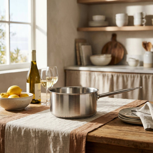 Professionnel - Casserole - Acier Inoxydable - 24cm