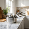 Gourmet - Set of 3 Saucepans 16/18/20cm - Stainless Steel