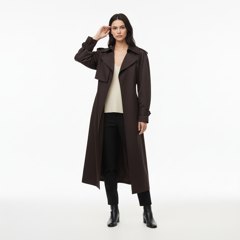 Imperméable Trench - Ganache - Femme