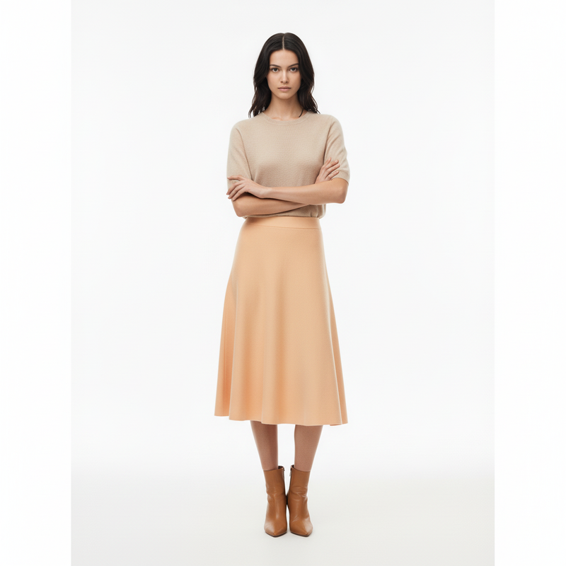 Jupe - Orange Light Pastel - Femme