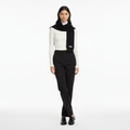 Pañuelo Emb - Black - Mujer