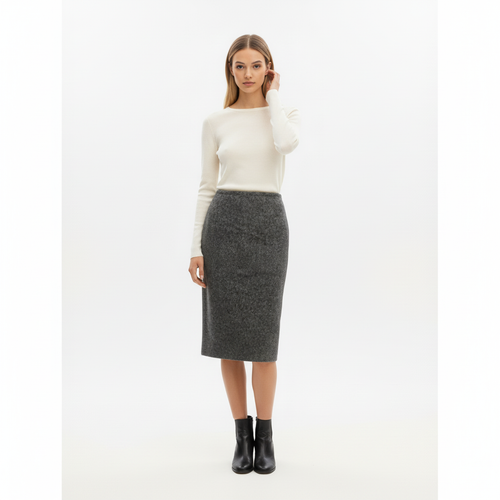 Jupe - Medium Grey - Femme