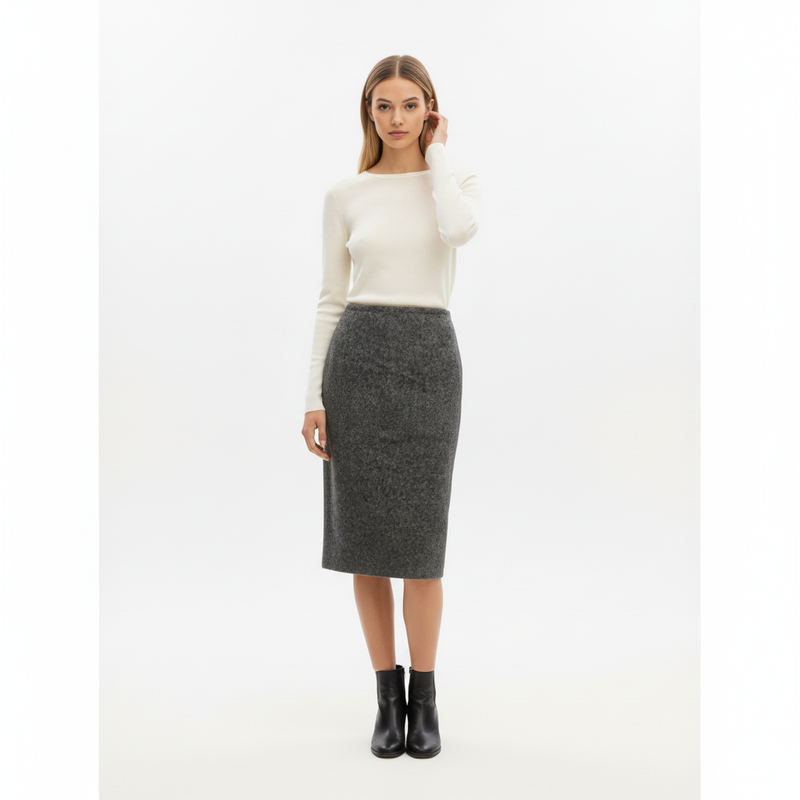 Jupe - Medium Grey - Femme
