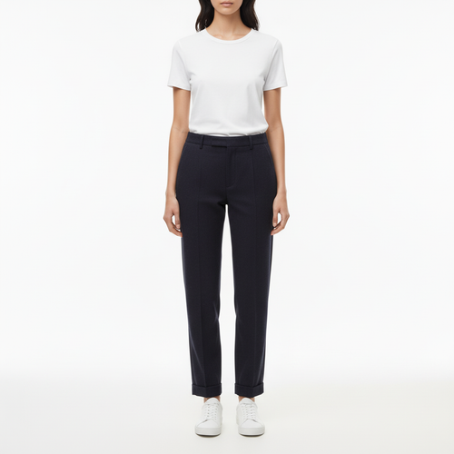 Pantalon B W Turn Up - Dark Blue - Homme
