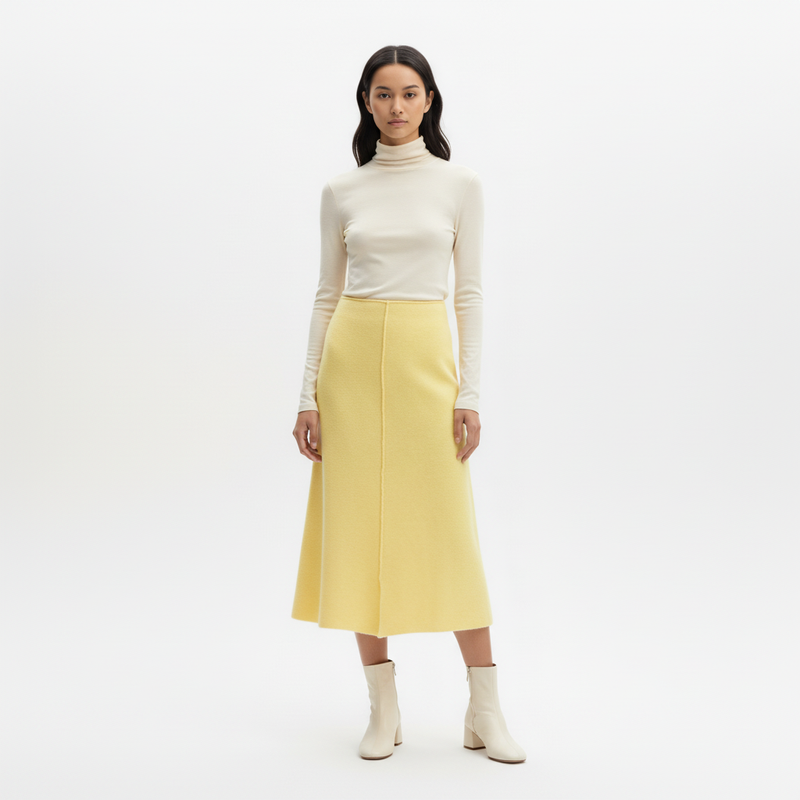 Jupe - Bright Yellow - Femme