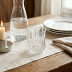 Longchamp - 4 Verres Bas - 23Cl - Cristal D'Arques