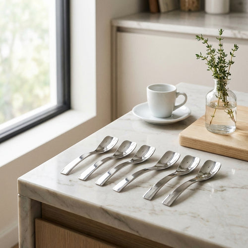 Set 6 Tiffany Coffee Spoons"