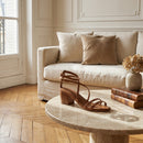 Gentry Heeled Sandals - Camel
