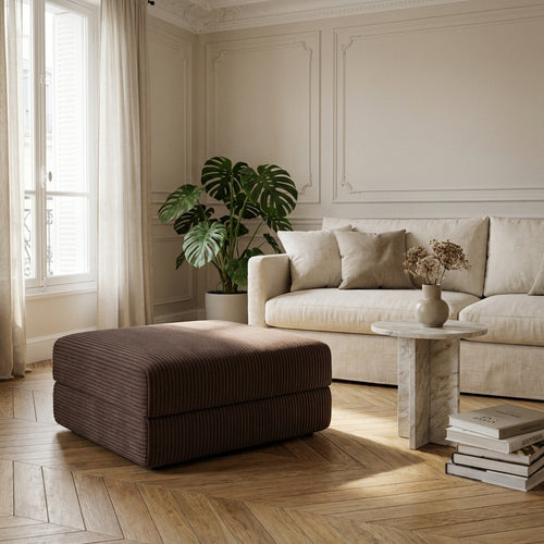 Pouf Lincoln - Velours Côtelé