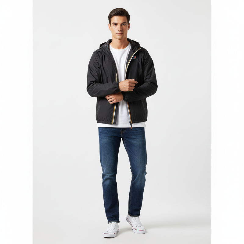 Blouson K-Way Le Vrai 4.0 Claude - Black Pure